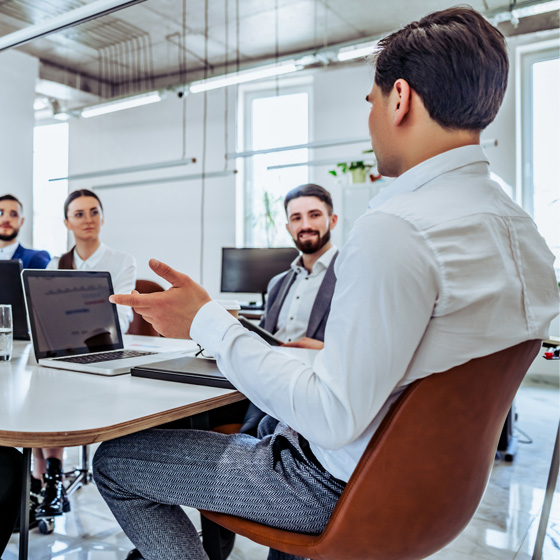 Group of people in meeting