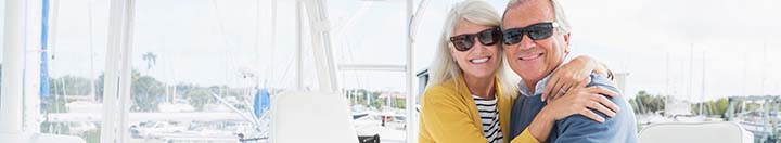 Man and woman on boat